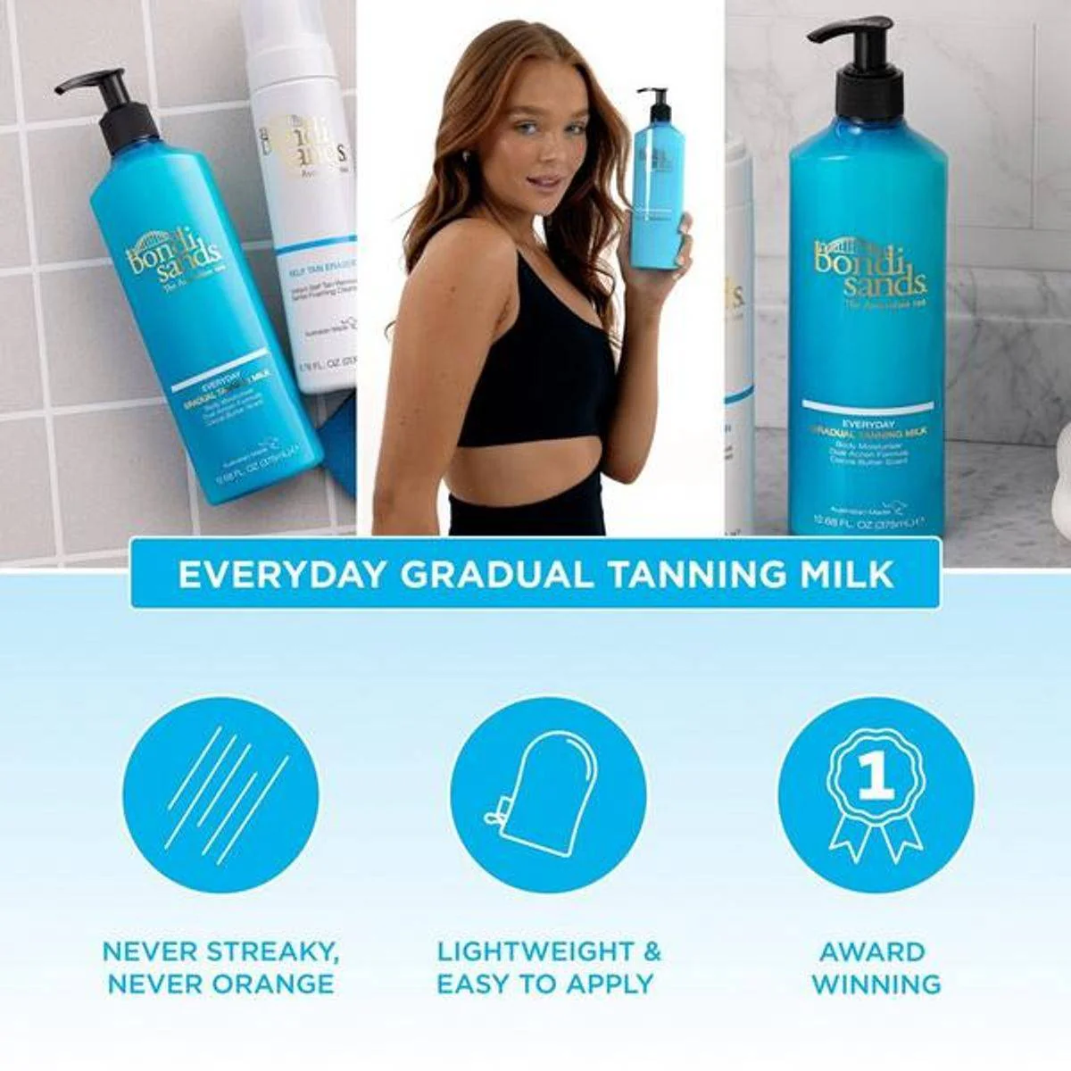 Bondi Sands Everyday Gradual Tanning Milk 375ml - Image 6