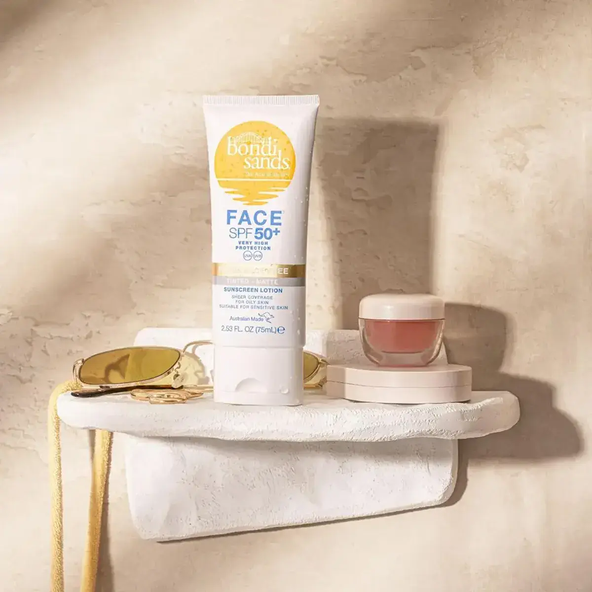 Bondi Sands Face SPF50+ Fragrance Free Tinted Matte 75ml - Image 3