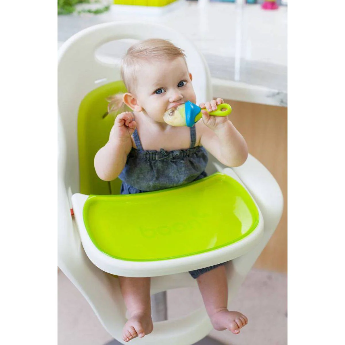 Boon Pulp Silicone Feeder Green & Blue - Image 3