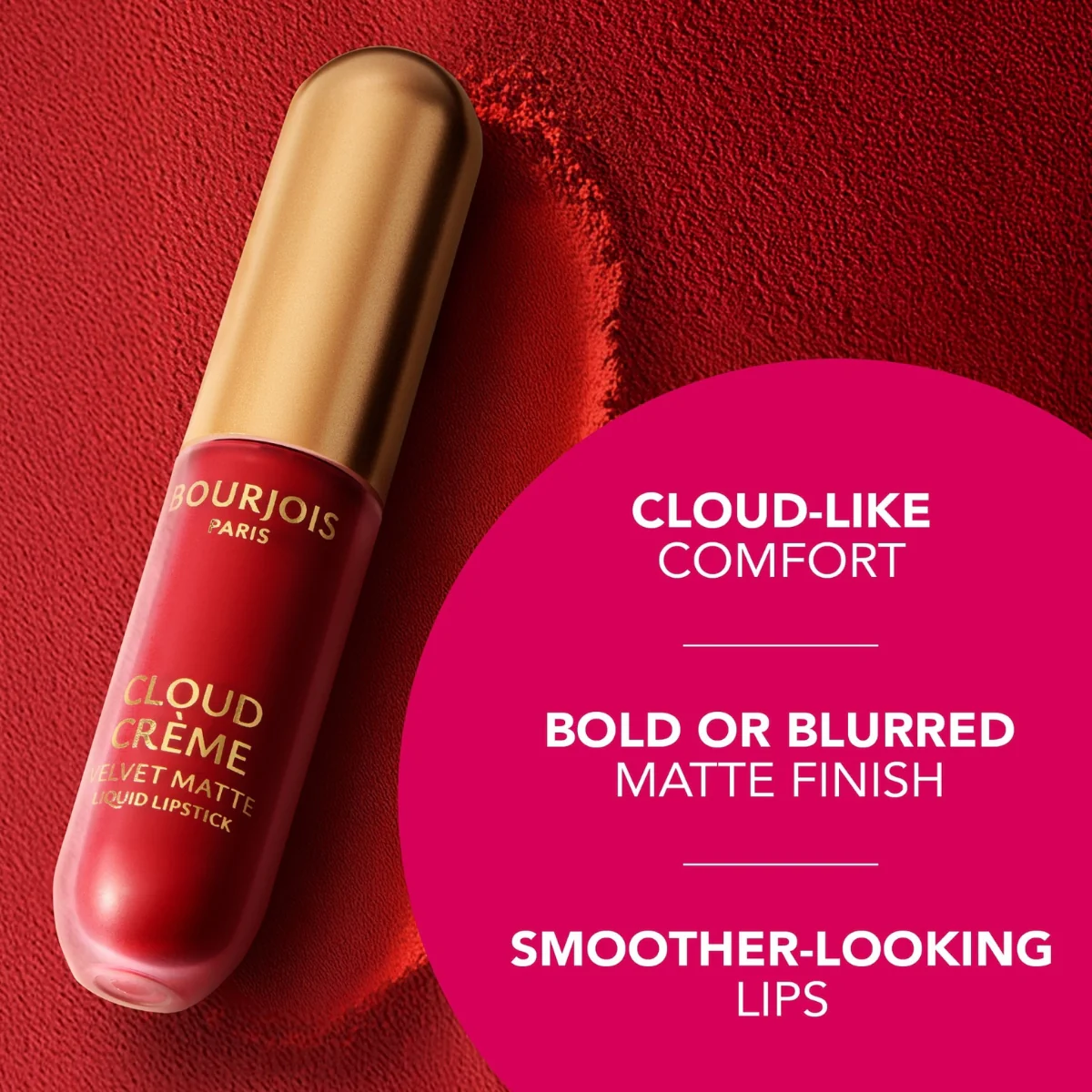 Bourjois Cloud Creme Velvet Matte Liquid Lipstick 02 Cafe Creme 3.1ml - Image 6