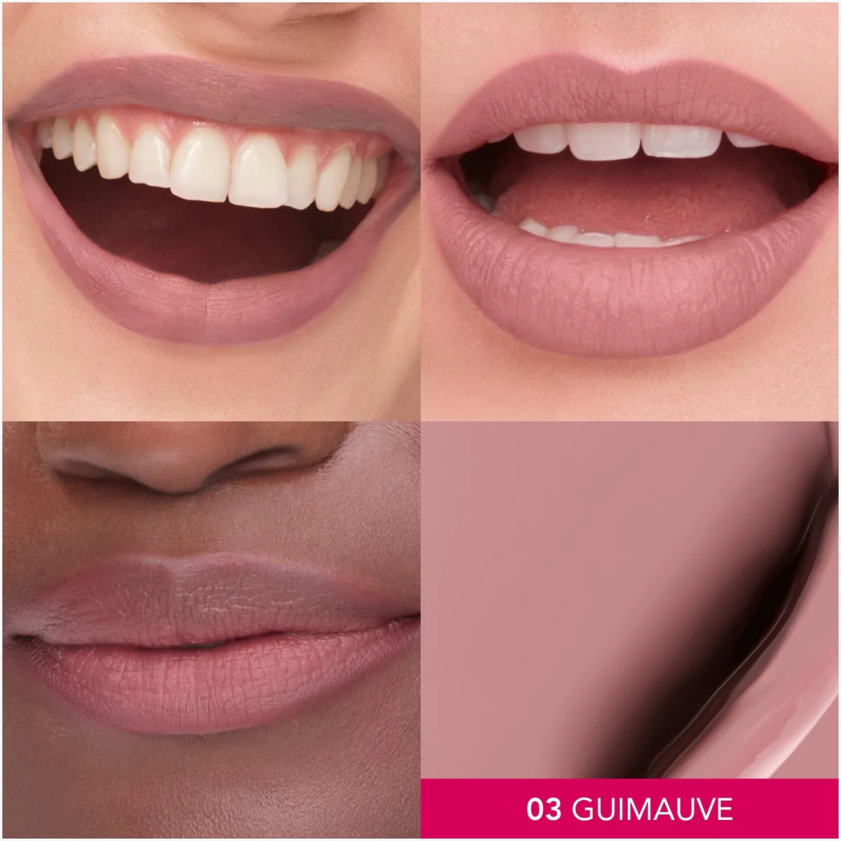 Bourjois Cloud Creme Velvet Matte Liquid Lipstick 03 Guimauve 3.1ml - Image 3