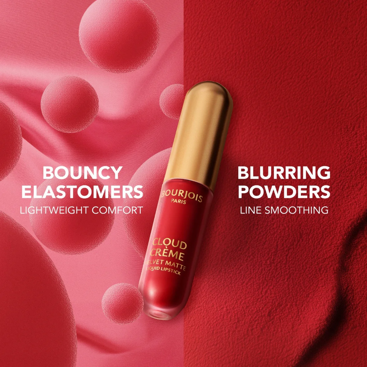 Bourjois Cloud Creme Velvet Matte Liquid Lipstick 08 Chérie Cherry 3.1ml - Image 5