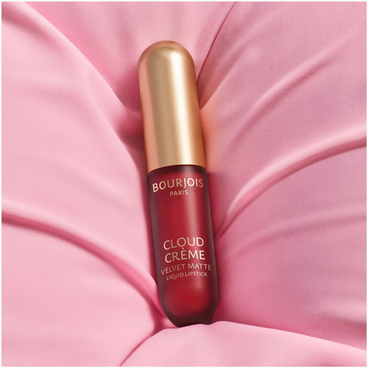 Bourjois Cloud Creme Velvet Matte Liquid Lipstick 08 Chérie Cherry 3.1ml - Image 7