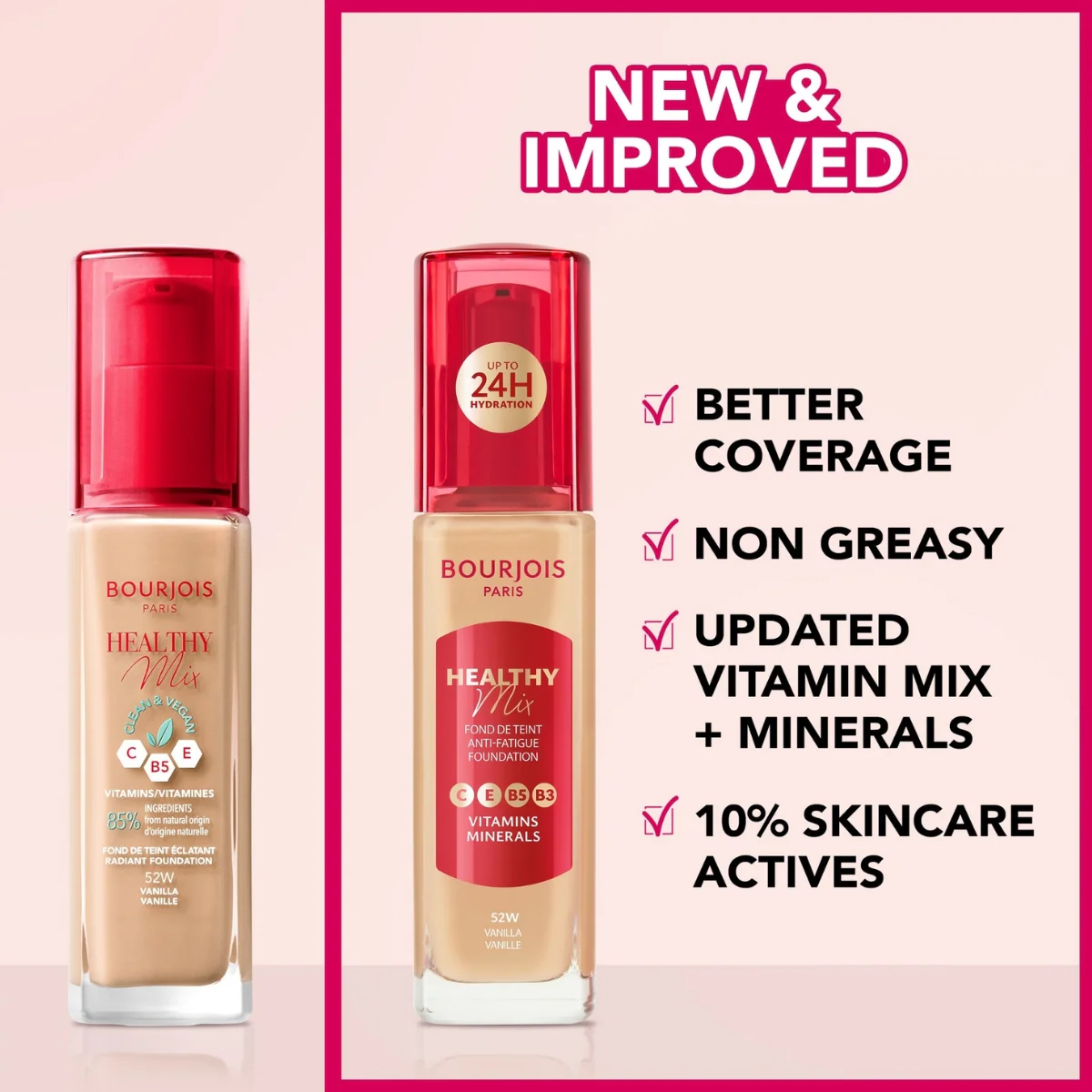 Bourjois Healthy Mix Liquid Foundation 55N Deep Beige 30ml - Image 4