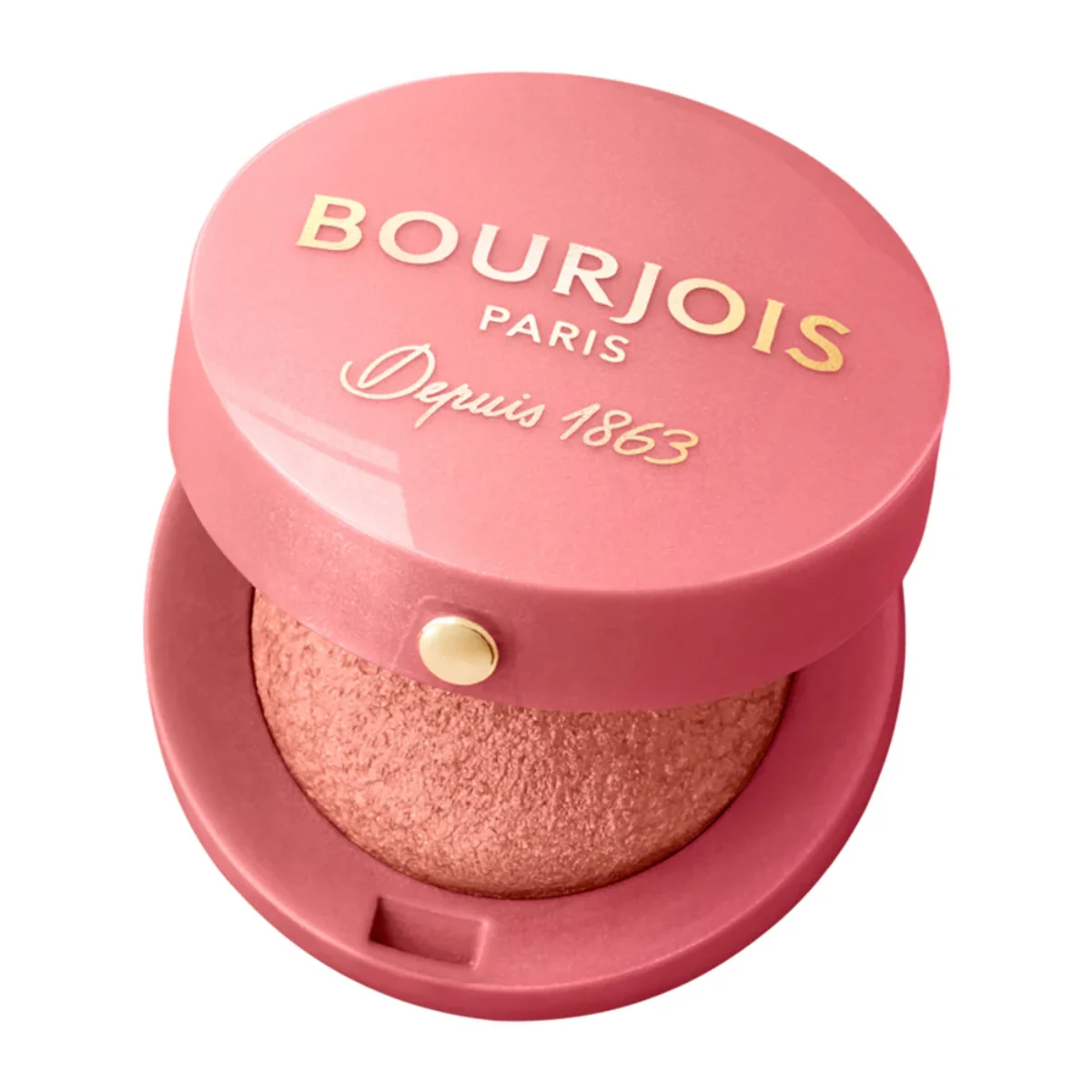 Bourjois Little Round Pot Blusher 15 Rose Eclat 2.5g - Image 2