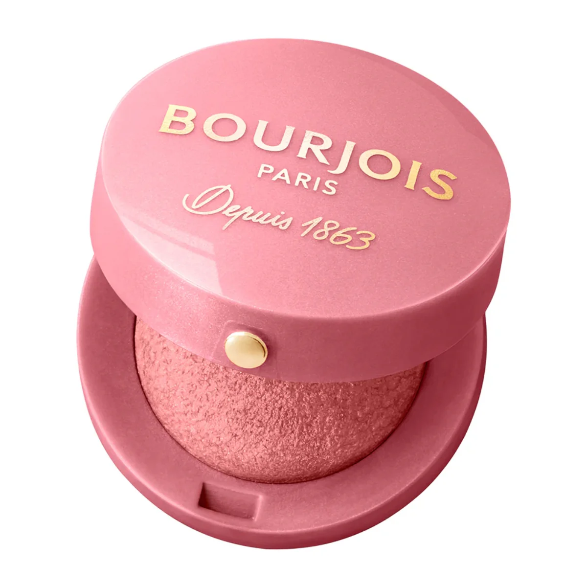 Bourjois Little Round Pot Blusher 34 Rose D'Or 2.5g - Image 2