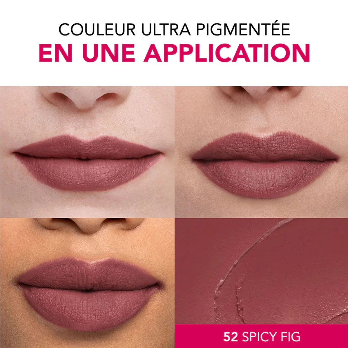 Bourjois Rouge Velvet The Lipstick Matte 52 Spicy 2.4g - Image 4