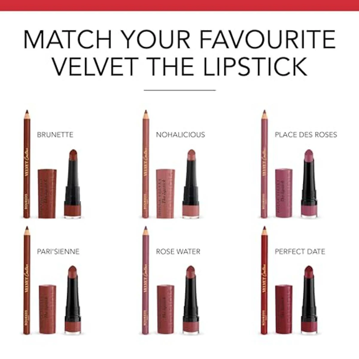 Bourjois Velvet Contour Lip Liner 24 Pari'Sienne 1.14g - Image 3