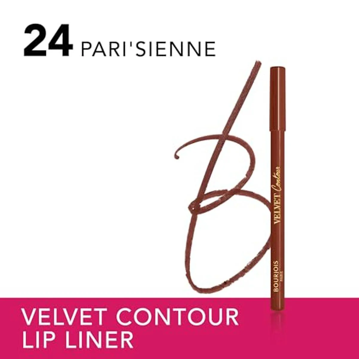 Bourjois Velvet Contour Lip Liner 24 Pari'Sienne 1.14g - Image 5