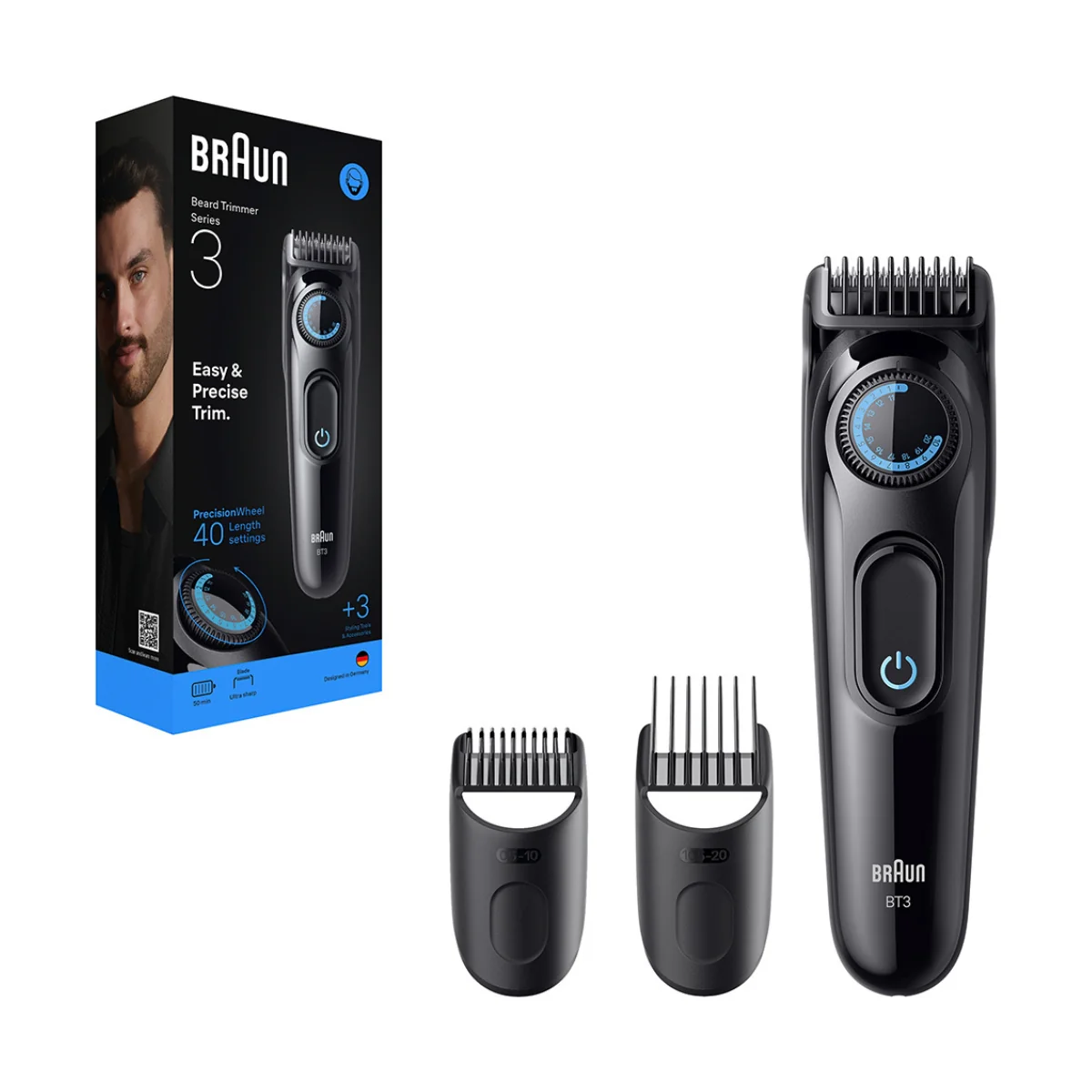 Braun Beard Trimmer Series 3 Easy & Precise BT3520 - Image 2
