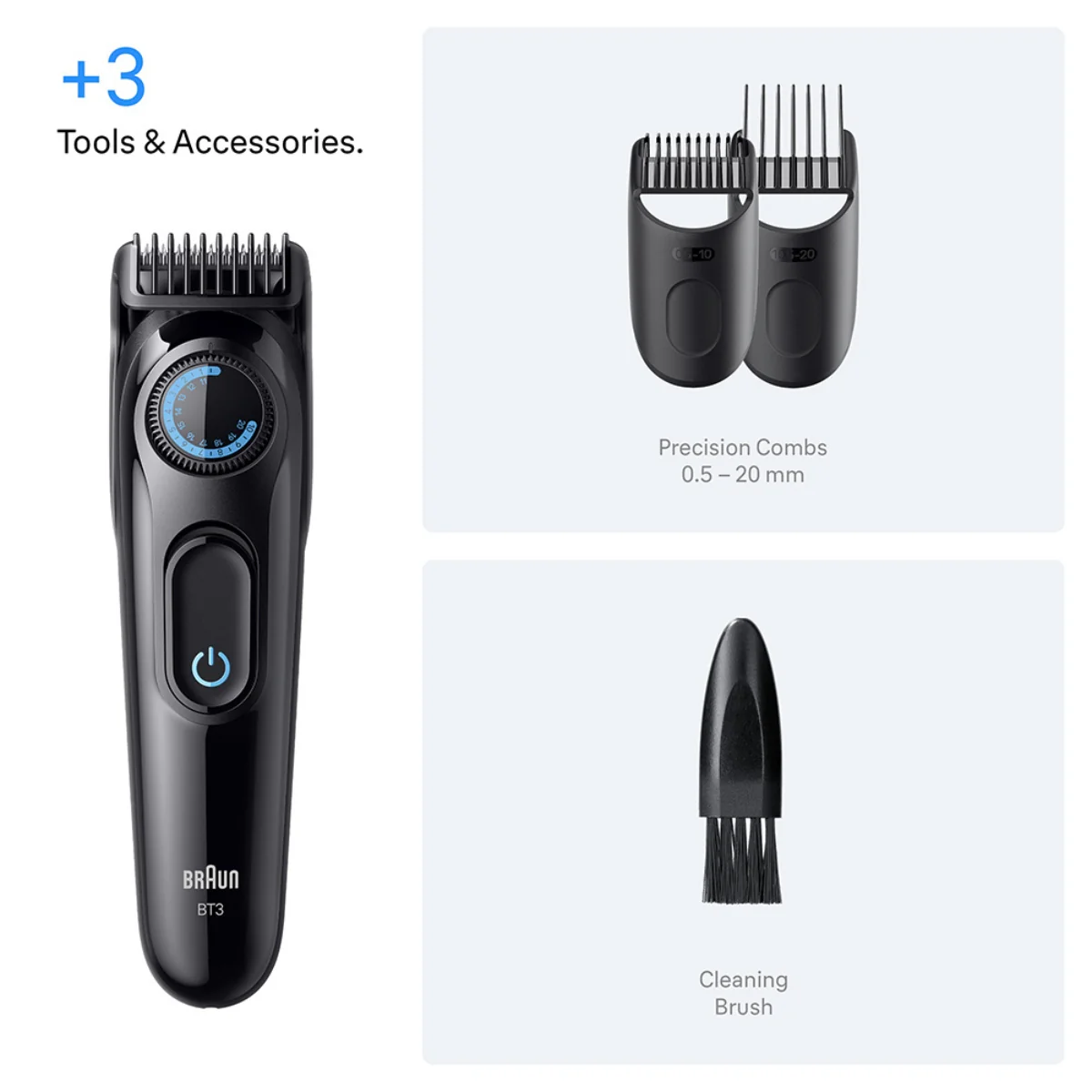 Braun Beard Trimmer Series 3 Easy & Precise BT3520 - Image 3