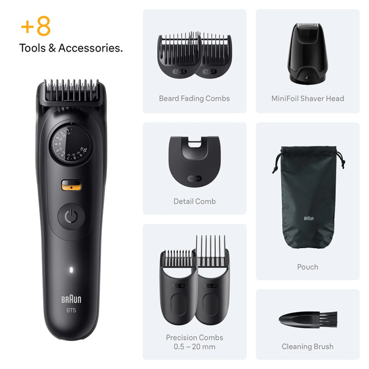 Braun Beard Trimmer Series 5 Controlled Precision BT5560 - Image 4
