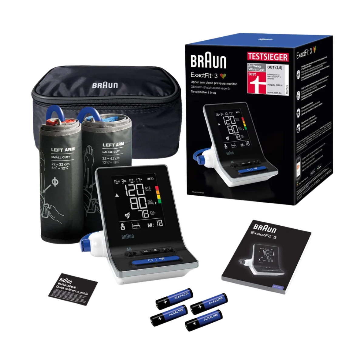 Braun Blood Pressure Monitor Upper Arm ExactFit 3 - Image 4