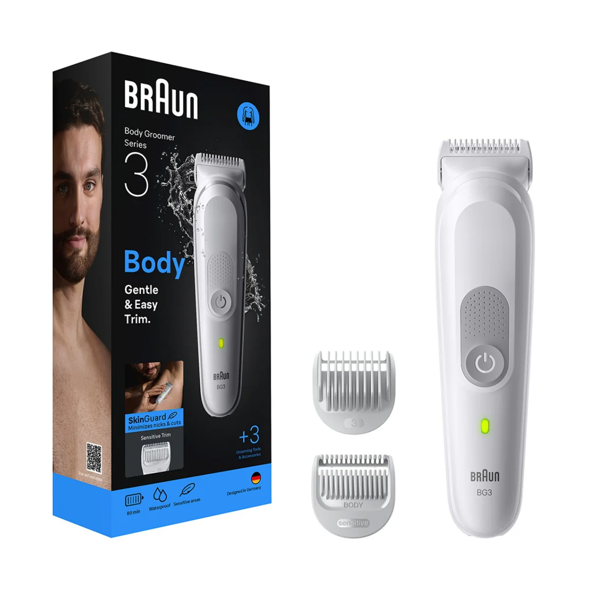 Braun Body Groomer Series 3 Gentle & Easy Trim BG3530 - Image 2