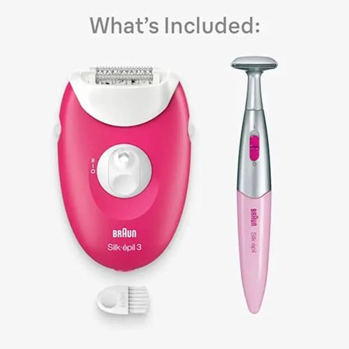 Braun Epilator Silk Epil 3 SkinSpa Bikini Trimmer 3202 - Image 2