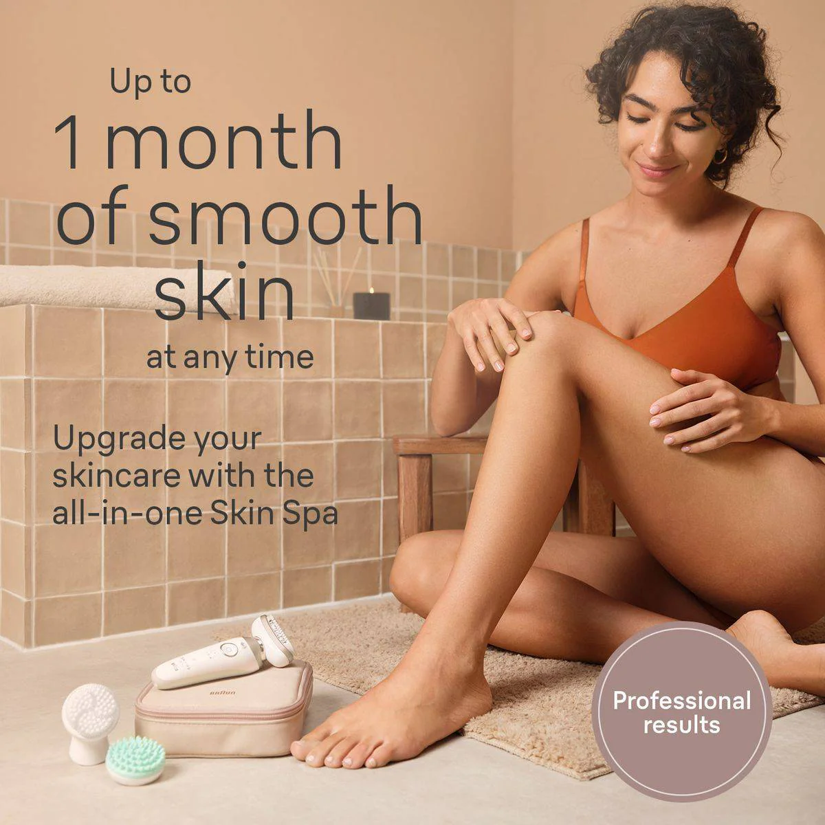 Braun Epilator Silk Epil 9 SkinSpa Flex Wet & Dry Face Spa 96813D - Image 7