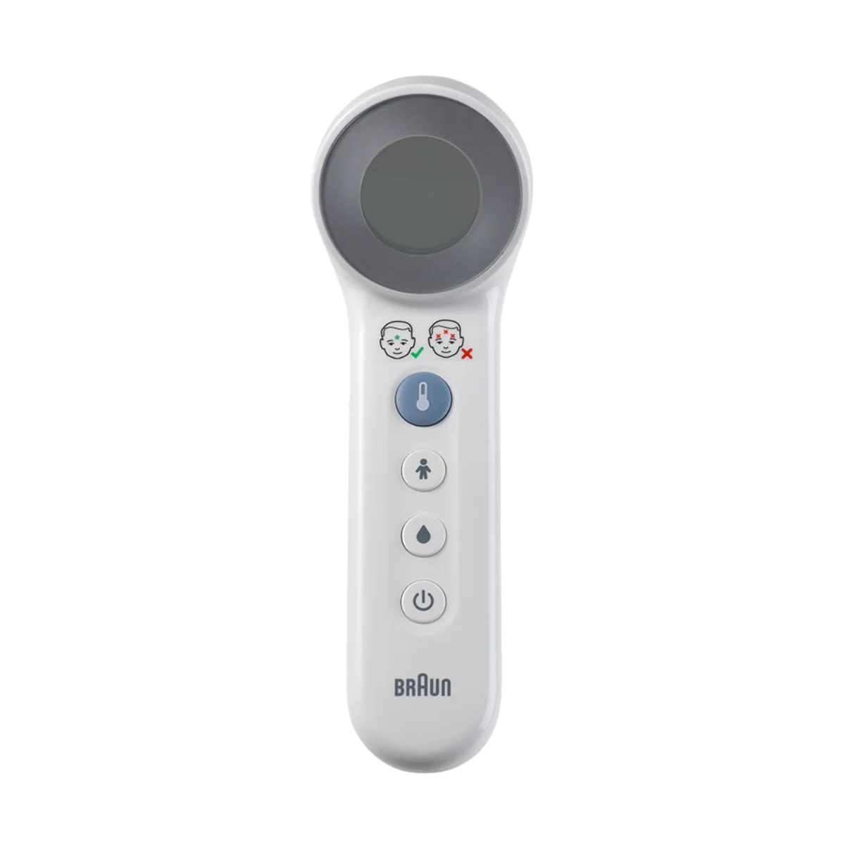 Braun Forehead Thermometer No Touch + Touch White BNT400