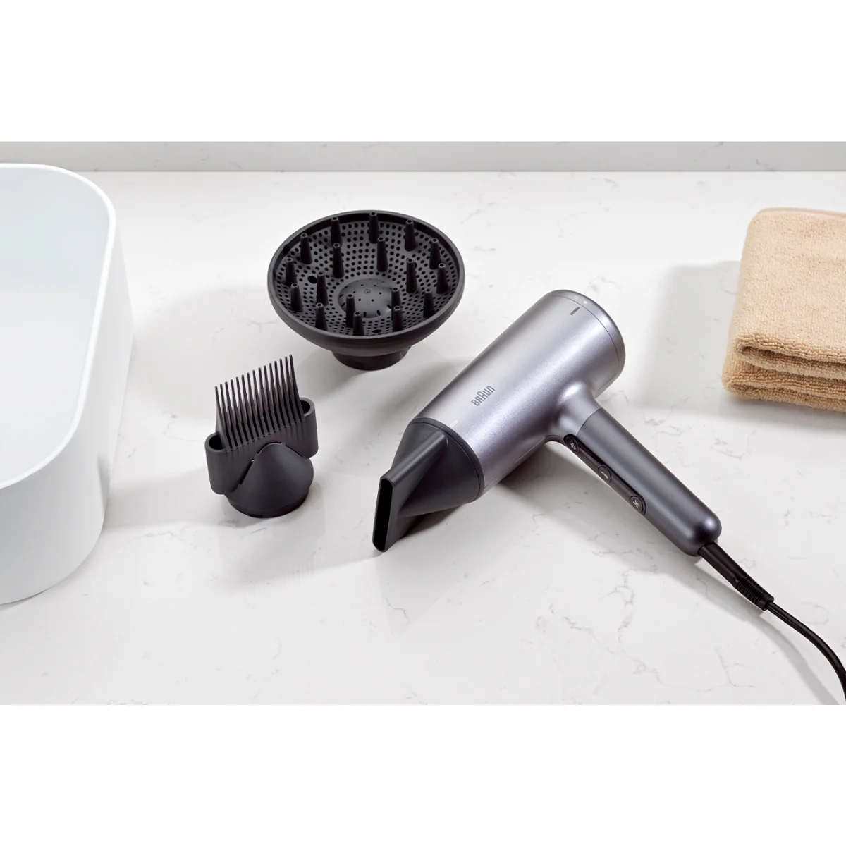 Braun Hairdryer Styling Shine & Care HD4.3 - Image 6