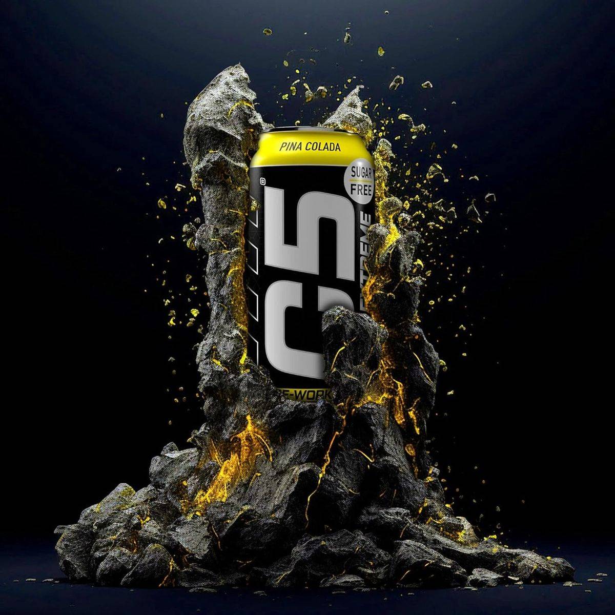 C5 Pre Workout Ready to Drink Supercharge Pina Colada 473ml - Image 4