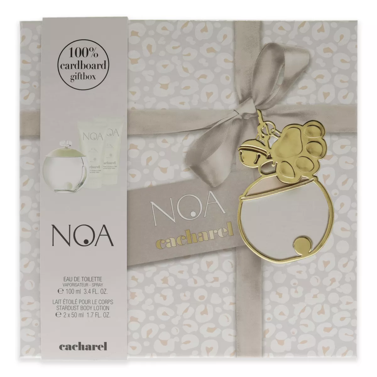 Cacharel Noa Eau de Toilette 100ml + Stardust Body Lotion 50ml x 2 Gift Set - Image 3