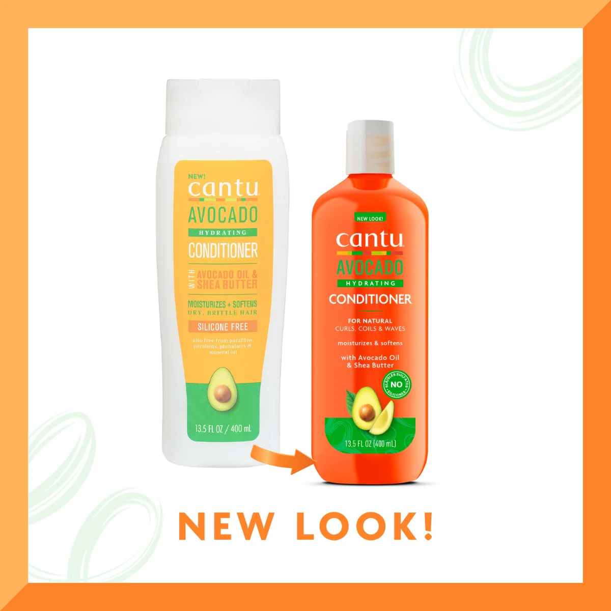 Cantu Shea Butter Avocado Hydrating Conditioner 400ml - Image 3