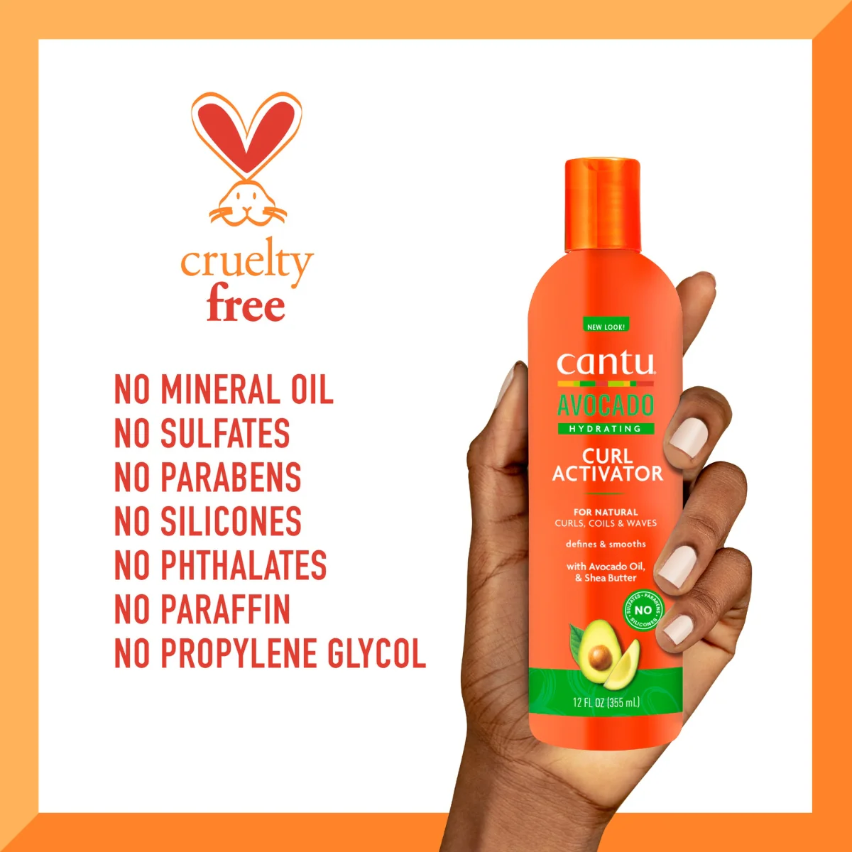 Cantu Shea Butter Avocado Hydrating Curl Activator 355ml - Image 6
