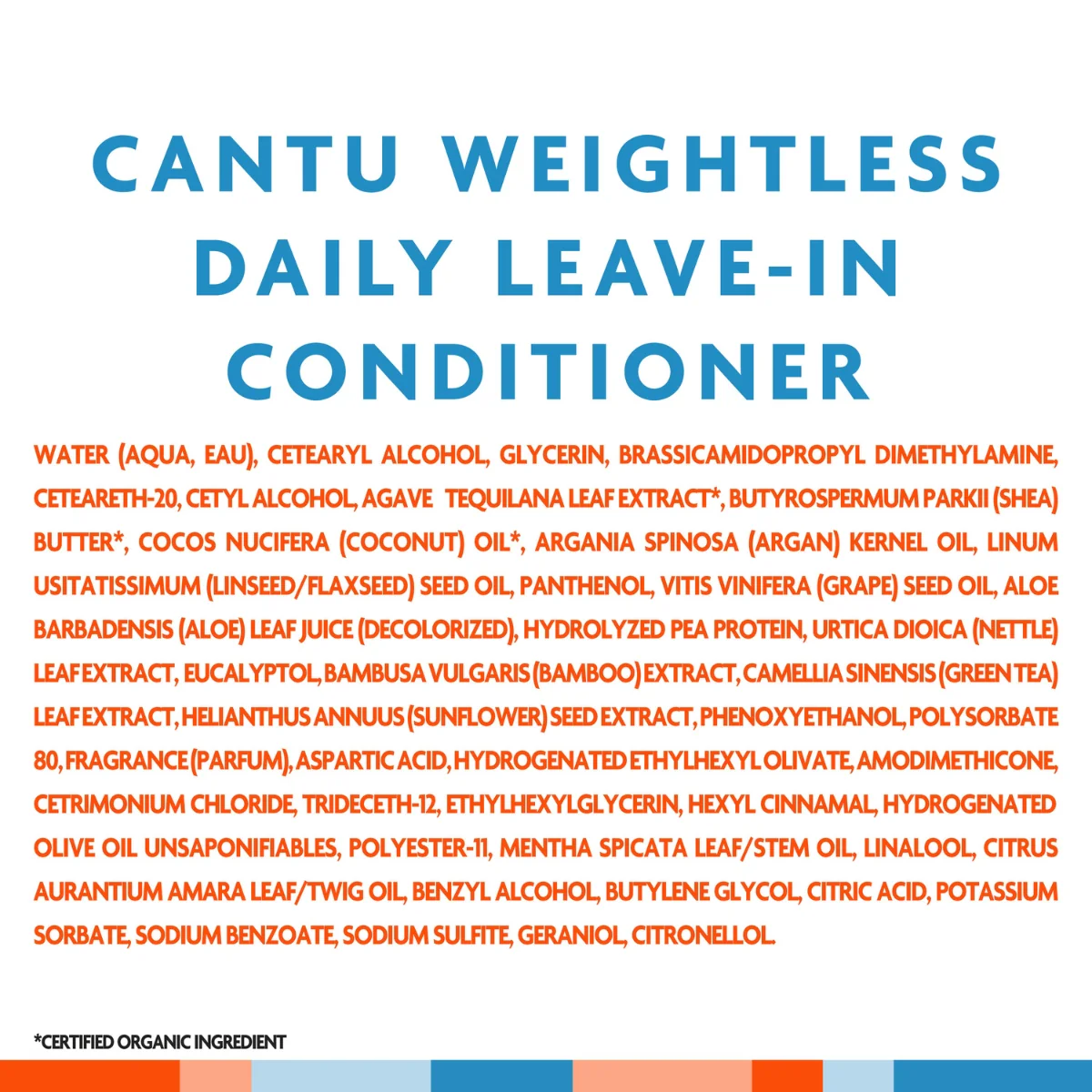 Cantu Shea Butter Weightless Daily Leave In 236ml - Image 6