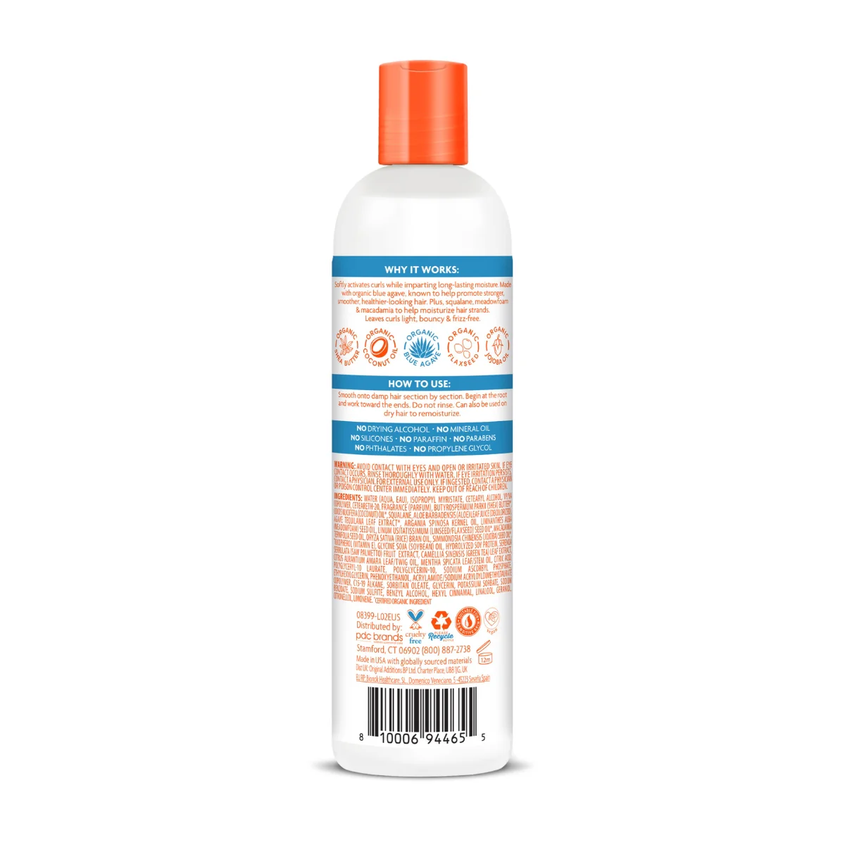 Cantu Shea Butter Weightless Smooth + Curl Cream 295ml - Image 2