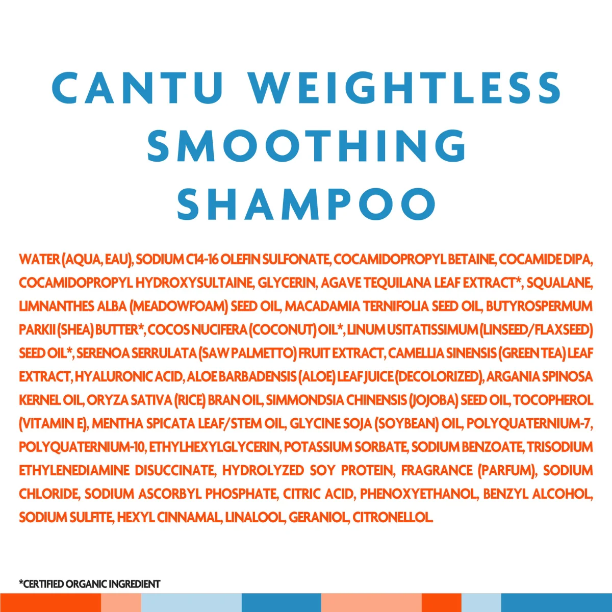 Cantu Shea Butter Weightless Smoothing Shampoo 400ml - Image 6