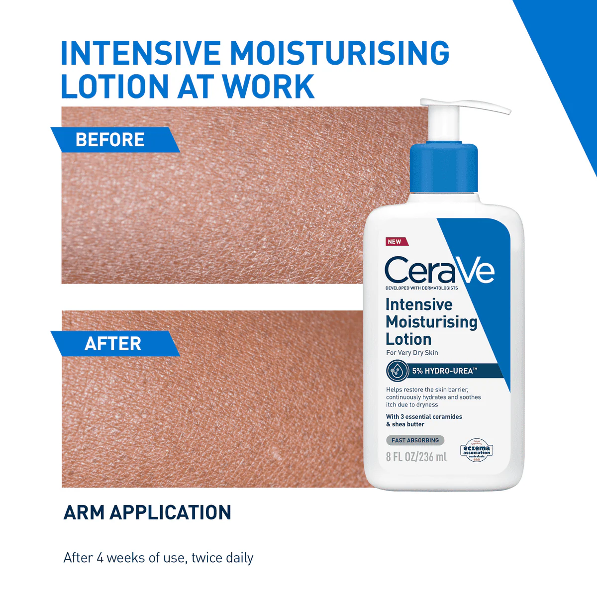 CeraVe Intensive Moisturising Lotion 236ml - Image 3