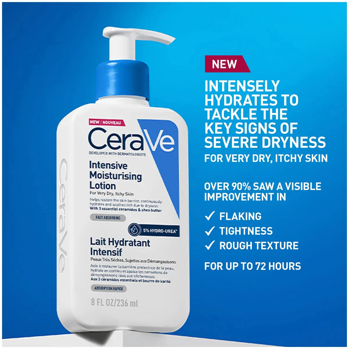 CeraVe Intensive Moisturising Lotion 236ml - Image 4