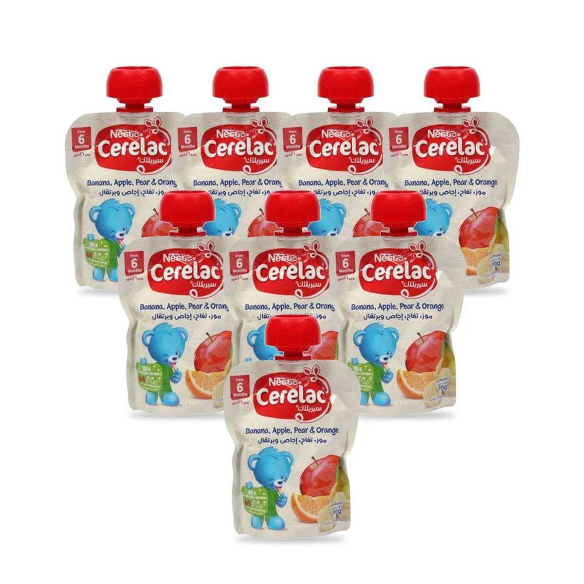 Cerelac Banana Apple Pear & Orange 90g