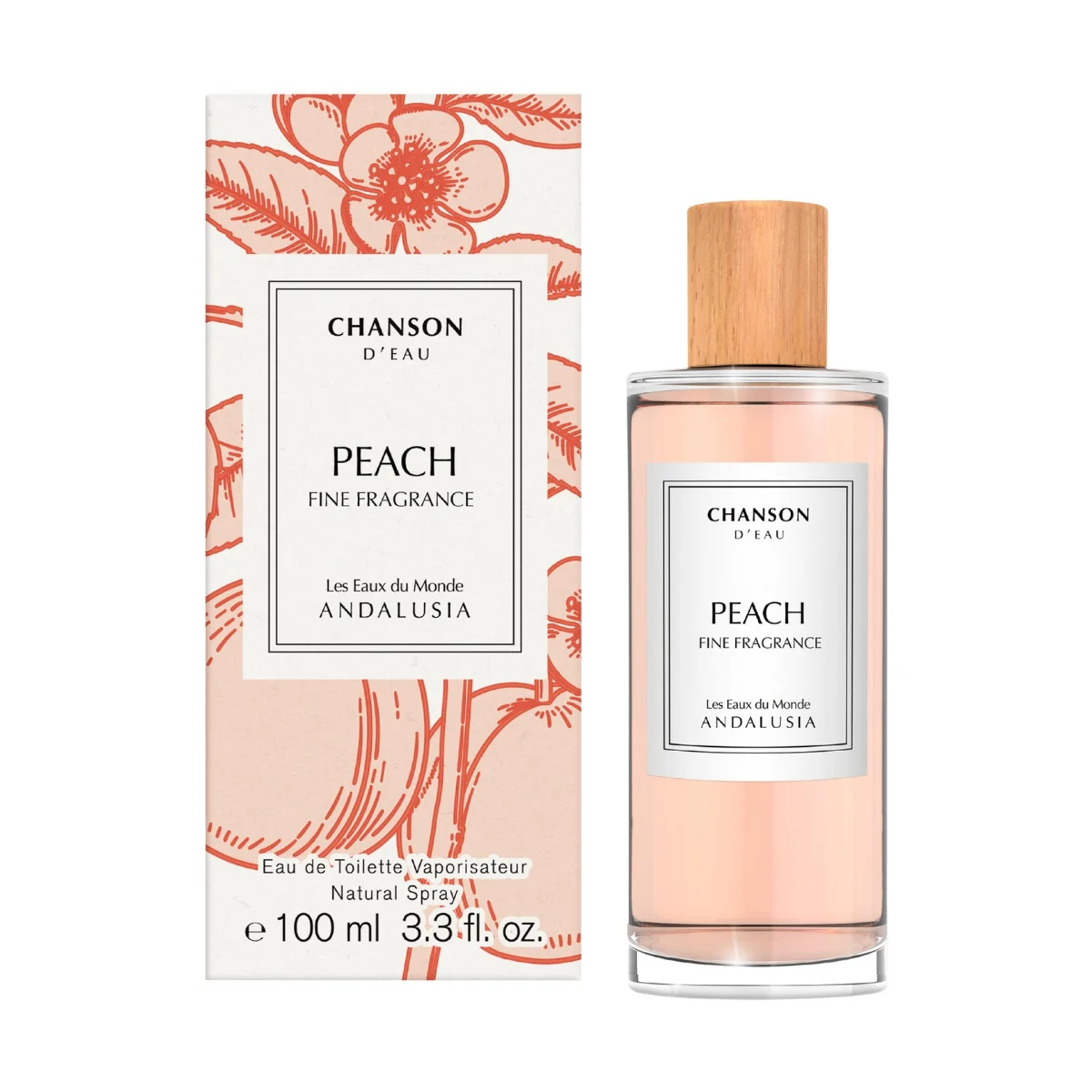 Chanson D'Eau Peach Eau de Toilette 100ml - Image 2