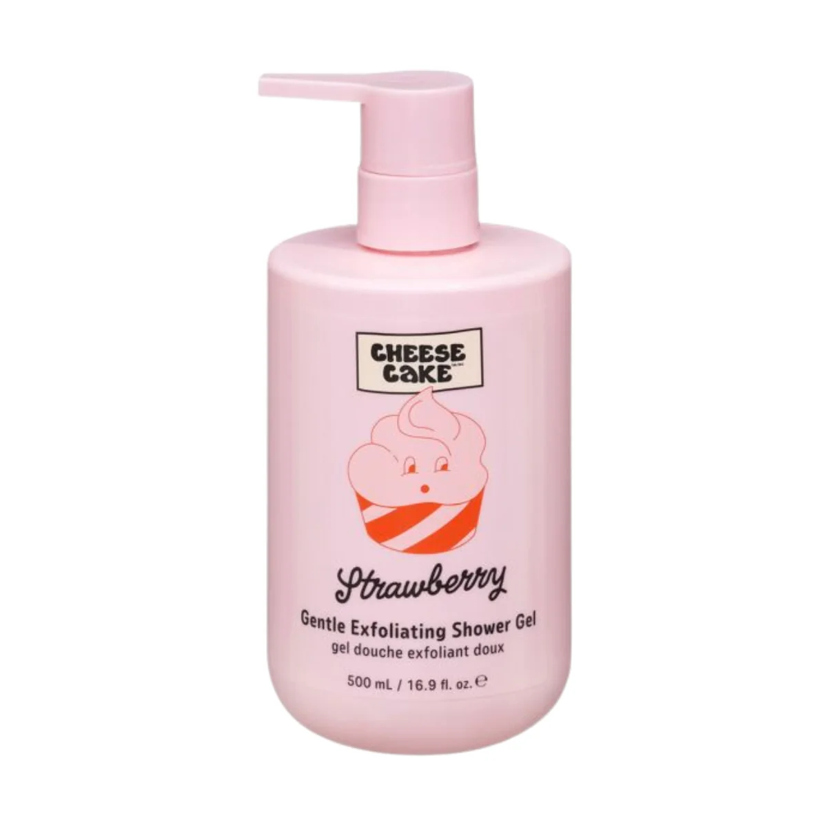 Cheesecake Gentle Exfoliating Shower Gel Strawberry 500ml