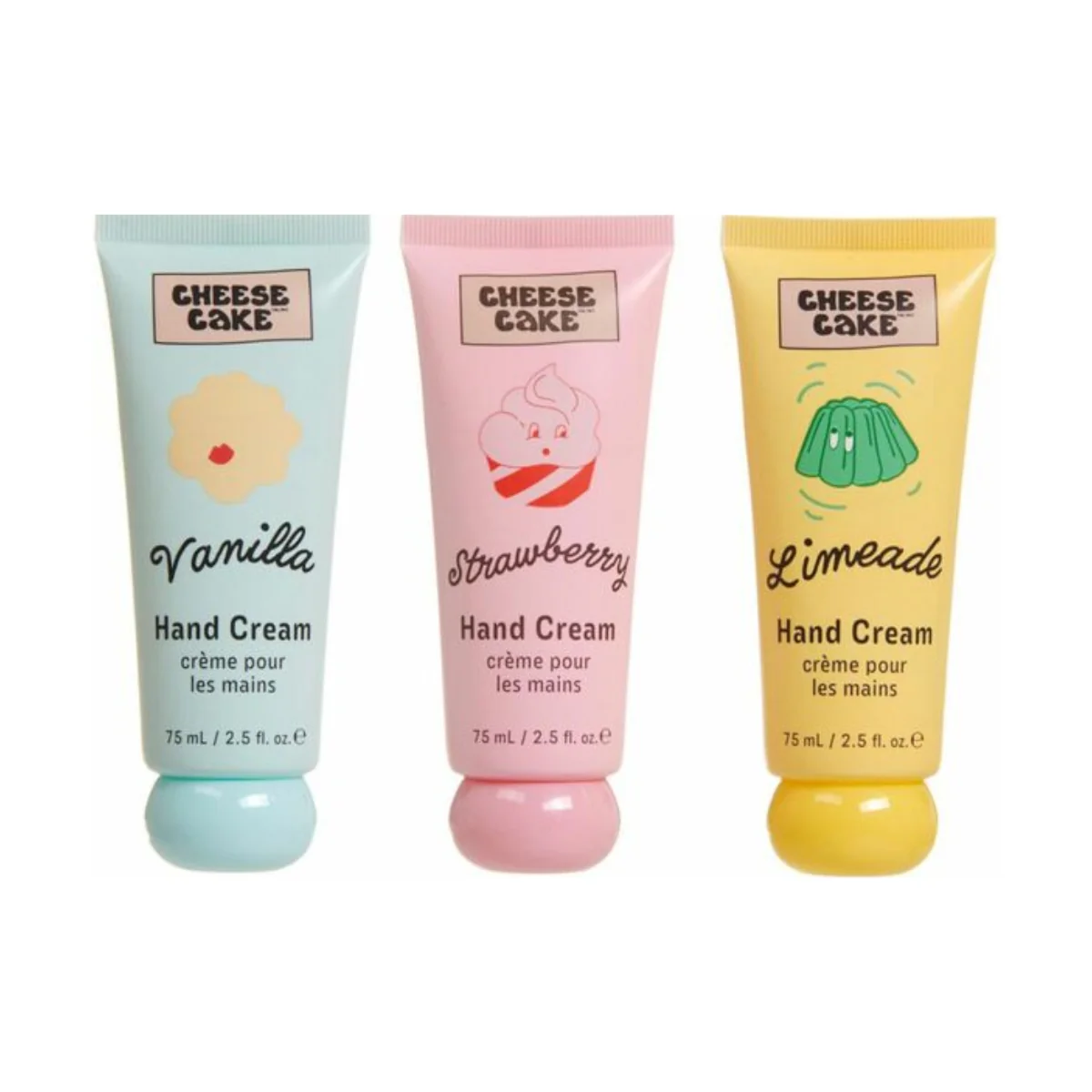 Cheesecake Hand Cream Set 75ml x 3 - Image 2