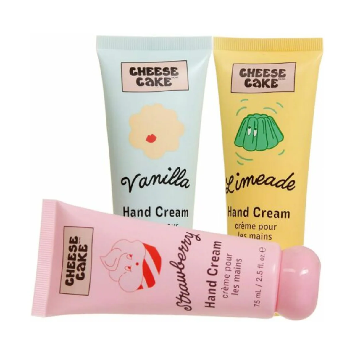 Cheesecake Hand Cream Set 75ml x 3 - Image 3