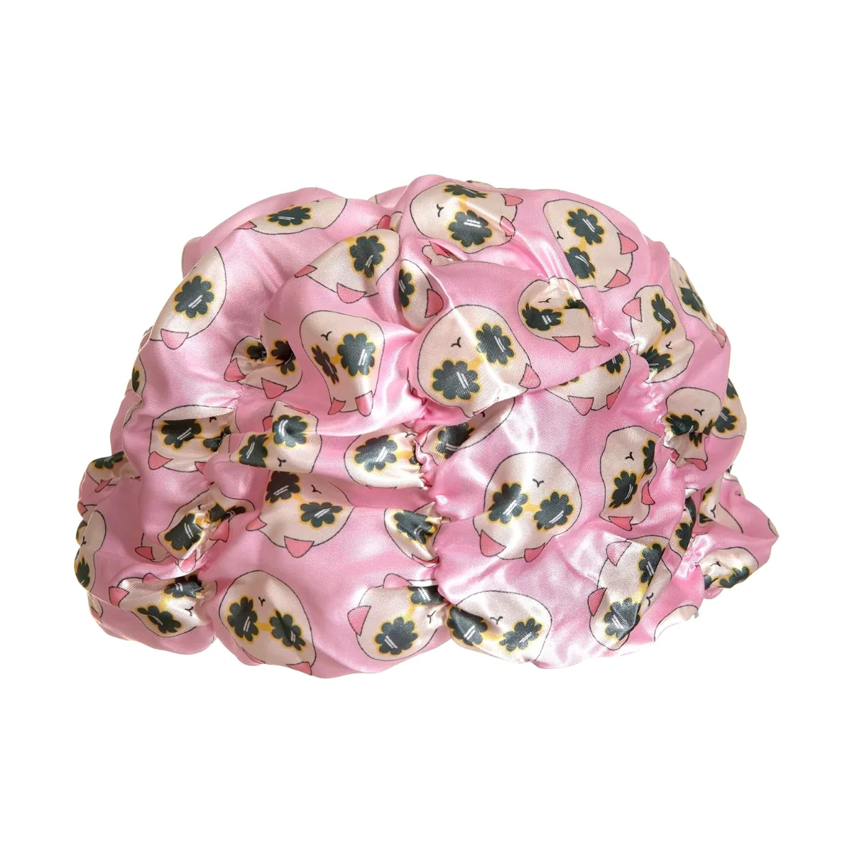 Cheesecake Purrfect Hair Shower Cap Pink Cat - Image 2