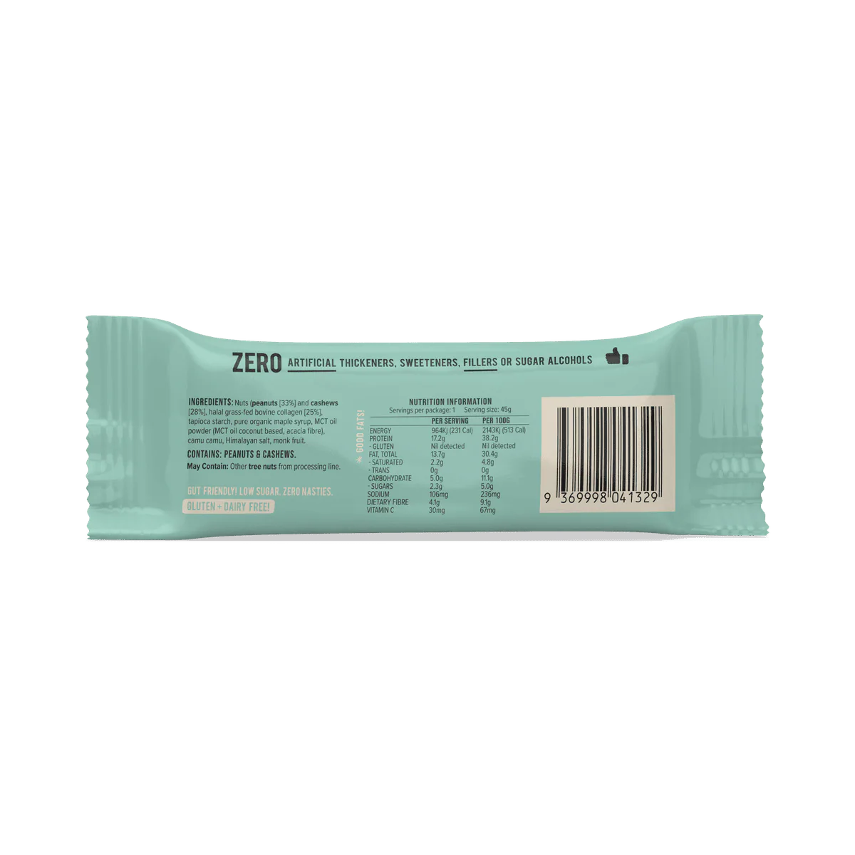 Chief Collagen Protein Bar Peanut Butter 45g - Image 3
