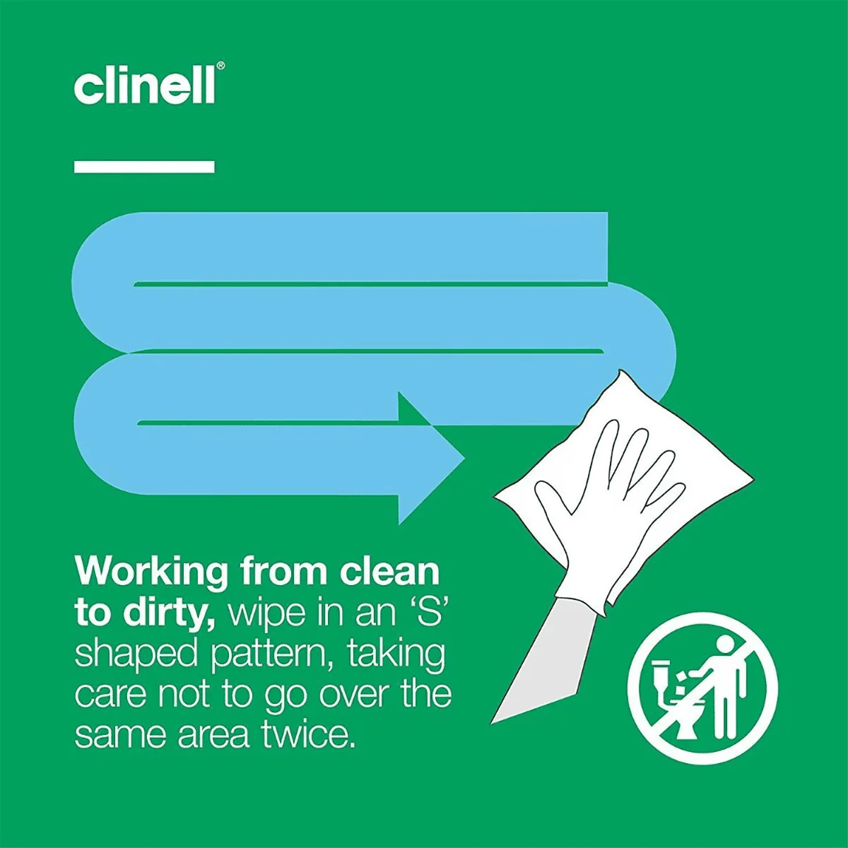 Clinell Universal Wipes 200 Pack - Image 2