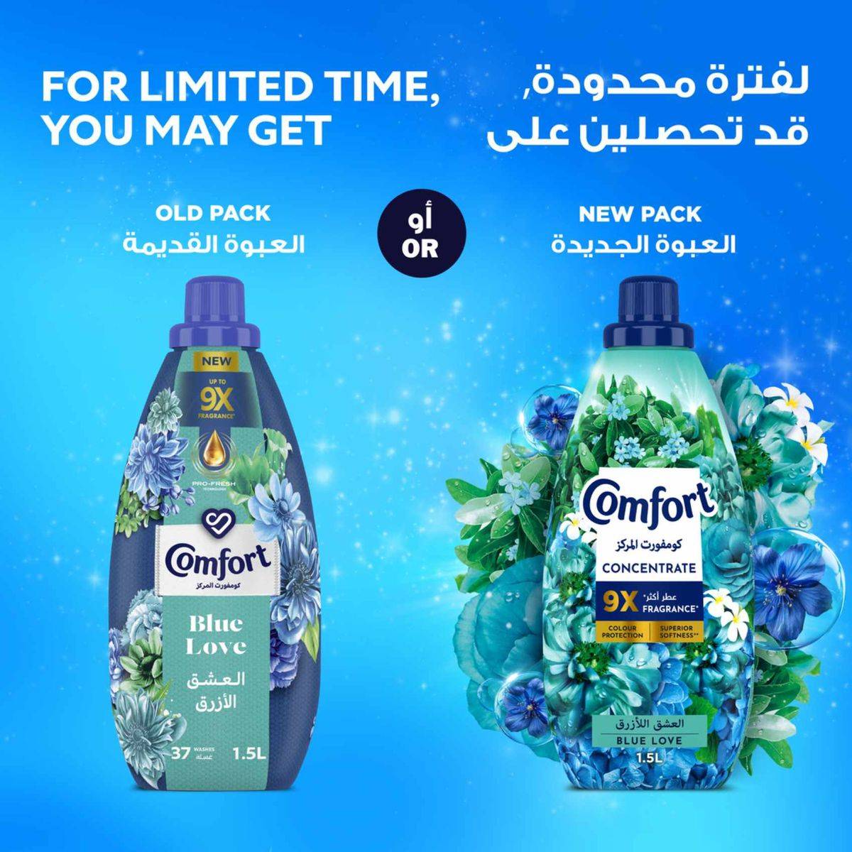 Comfort Fabric Softener Blue Love 1L - Image 4