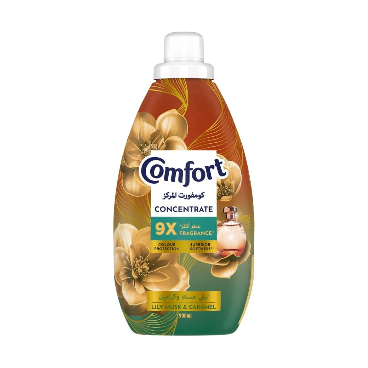 Comfort Fabric Softener Lily Musk & Caramel 900ml - Image 2