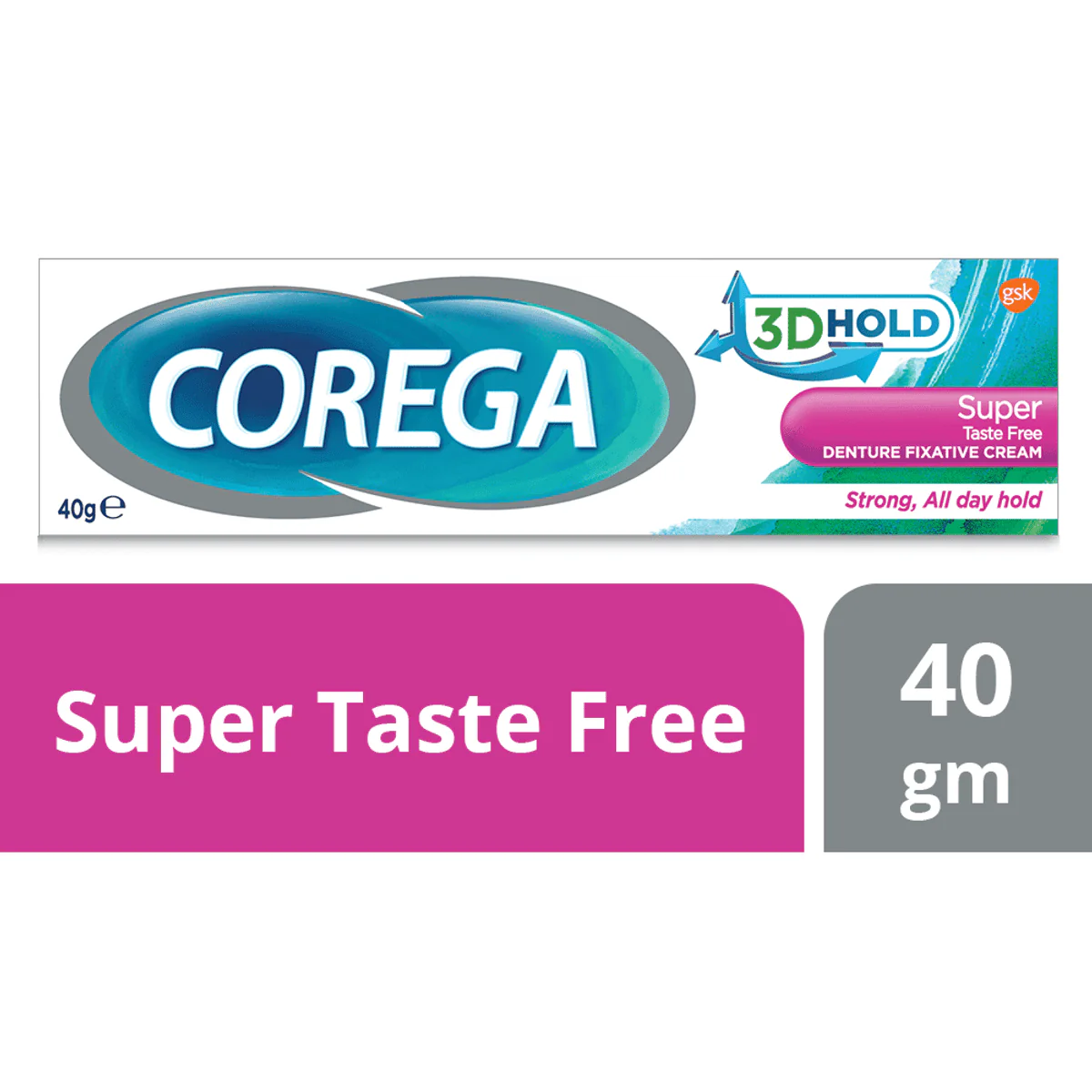 Corega Denture Fixative Cream Super 40g