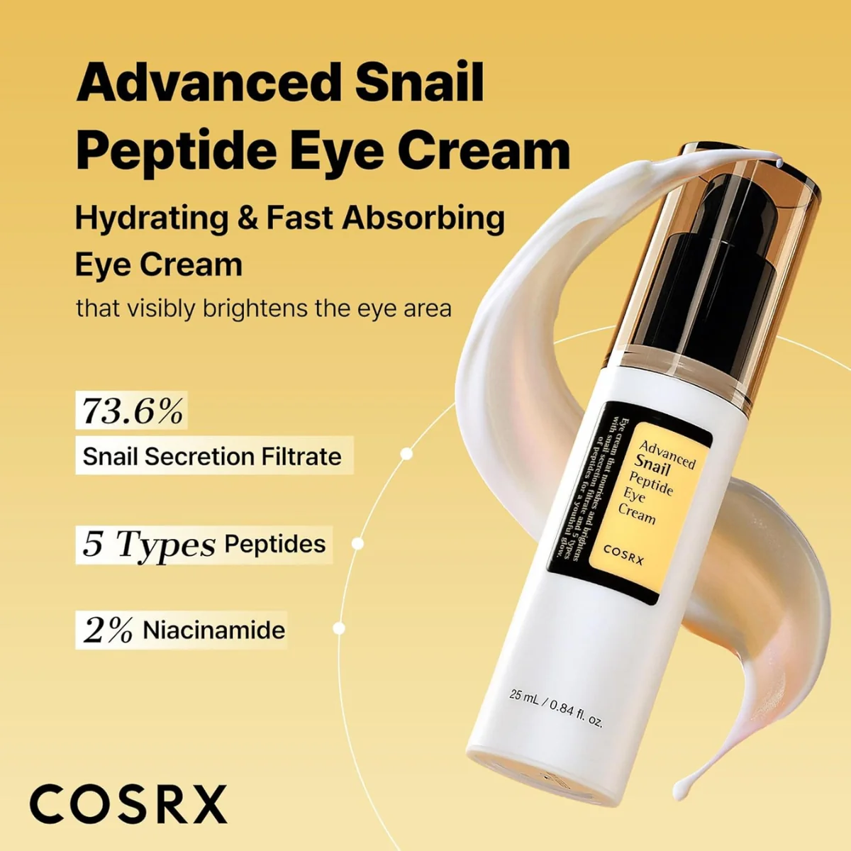 COSRX Advanced Snail Peptide Eye Cream 25ml - Image 3