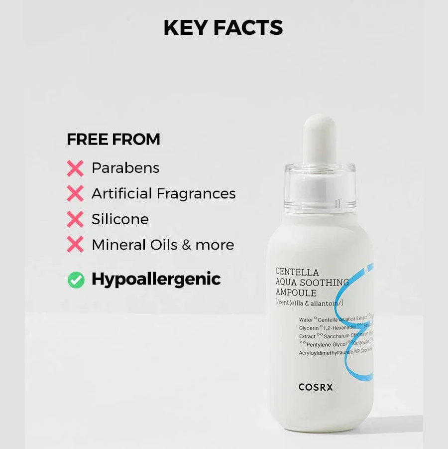 COSRX Hydrium Centella Aqua Soothing Ampoule 40ml - Image 4