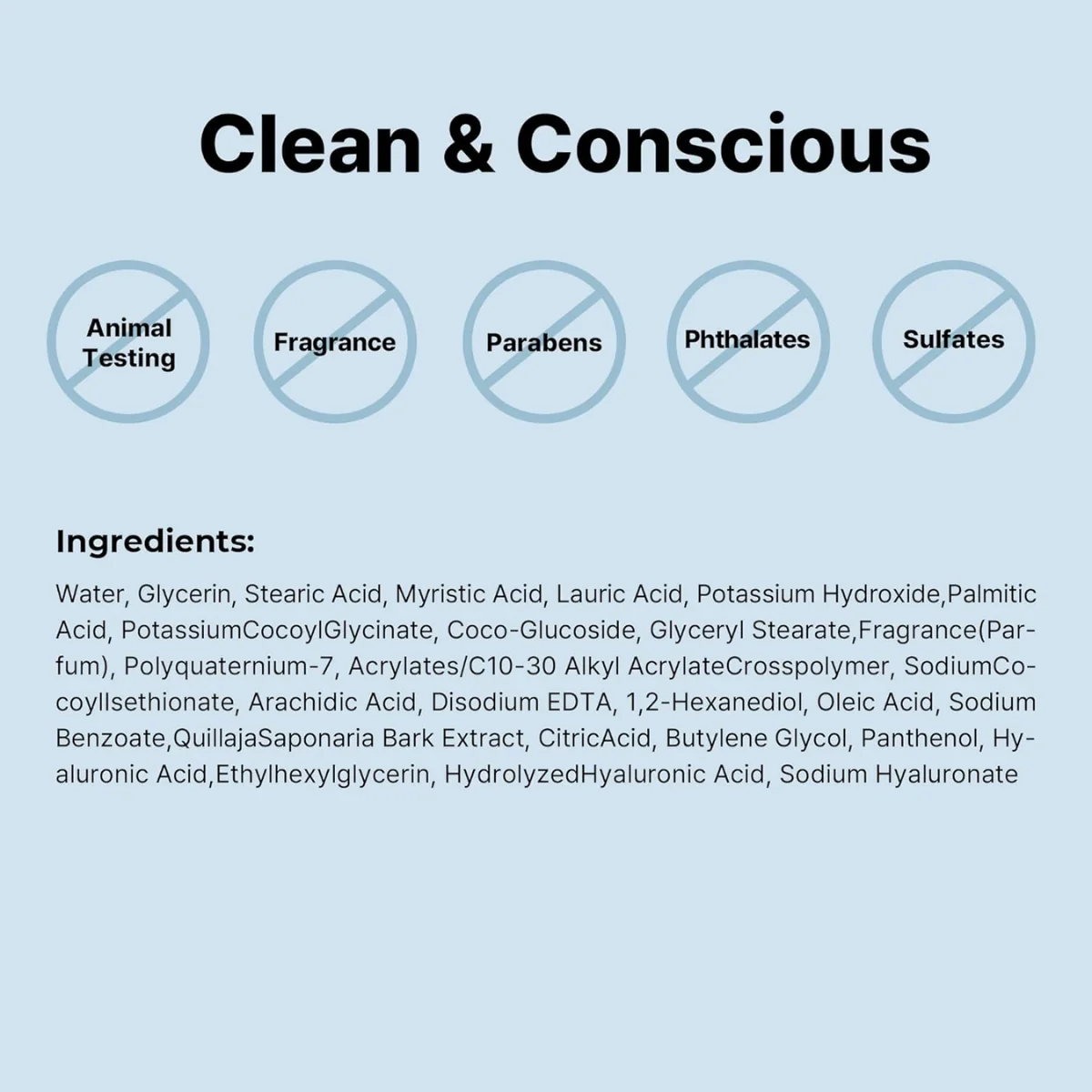 COSRX Hydrium Triple Hyaluronic Moisturizing Cleanser 150ml - Image 4