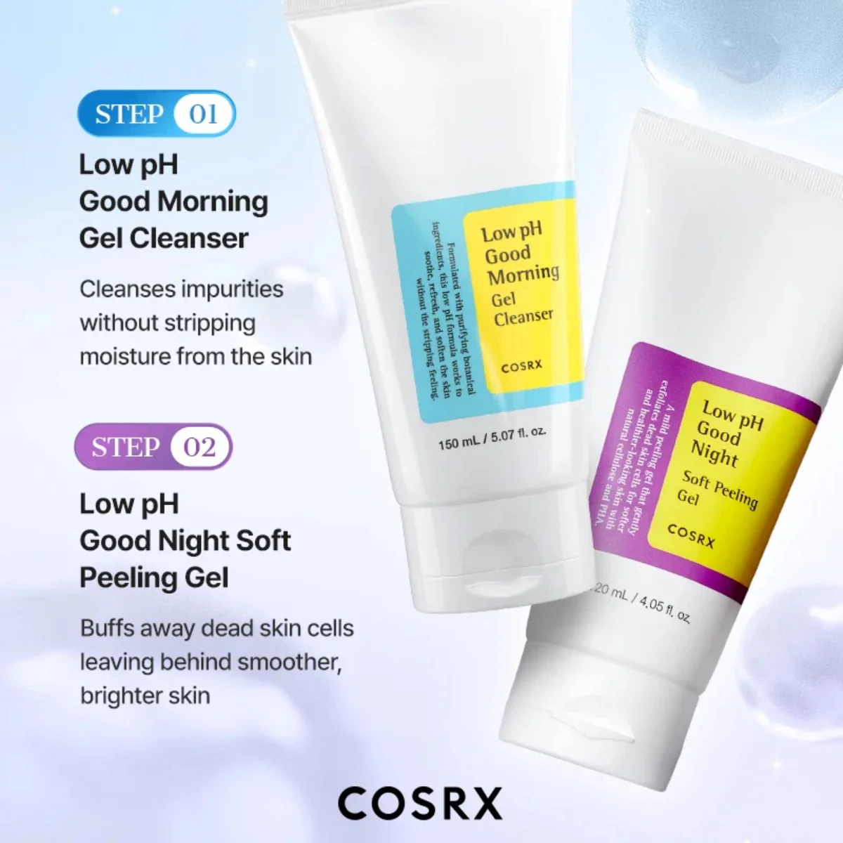 COSRX Low pH Good Morning Gel Cleanser 50ml - Image 6