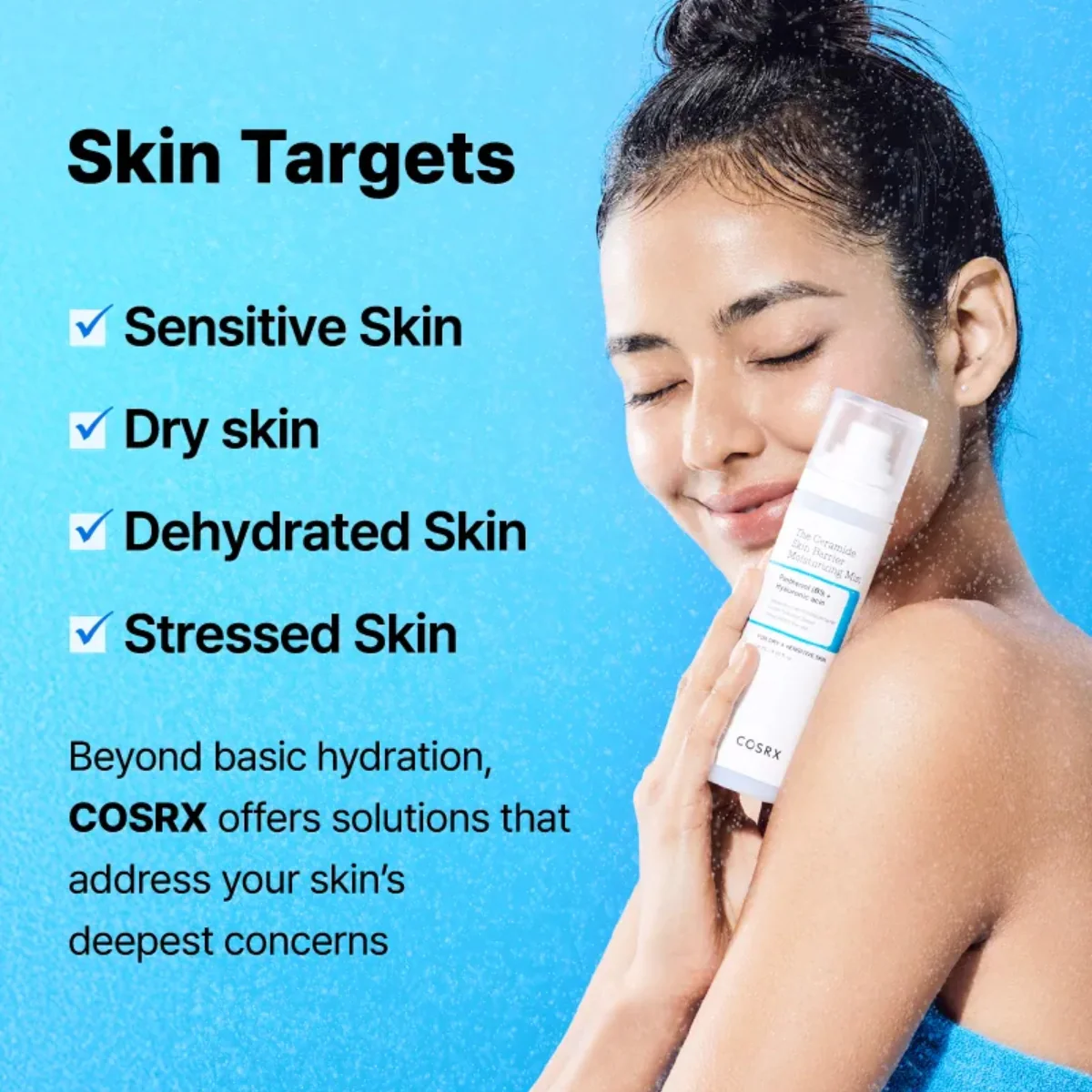 COSRX The Ceramide Skin Barrier Moisturising Mist 120ml - Image 2