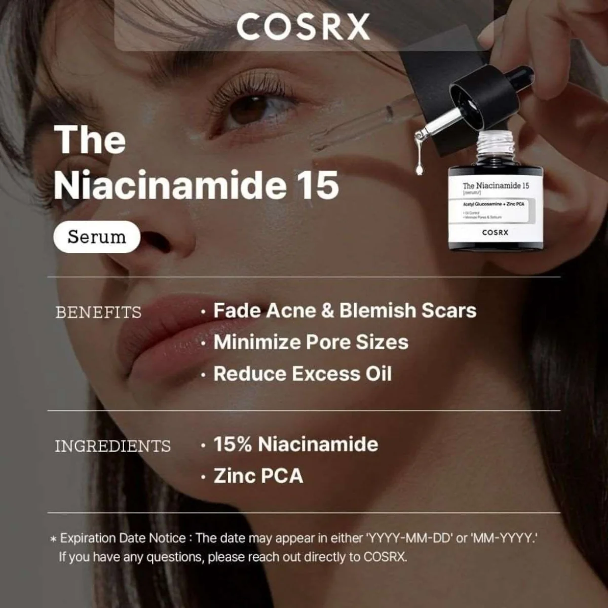 COSRX The Niacinamide 15 Serum 20ml - Image 3