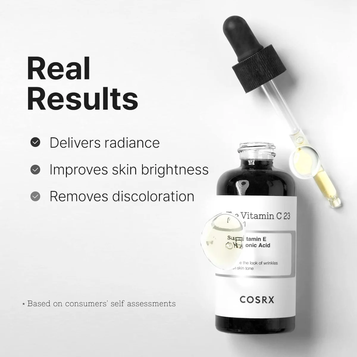 COSRX The Vitamin C 23 Super Vitamin E + Hyaluronic Acid Serum 20ml - Image 8