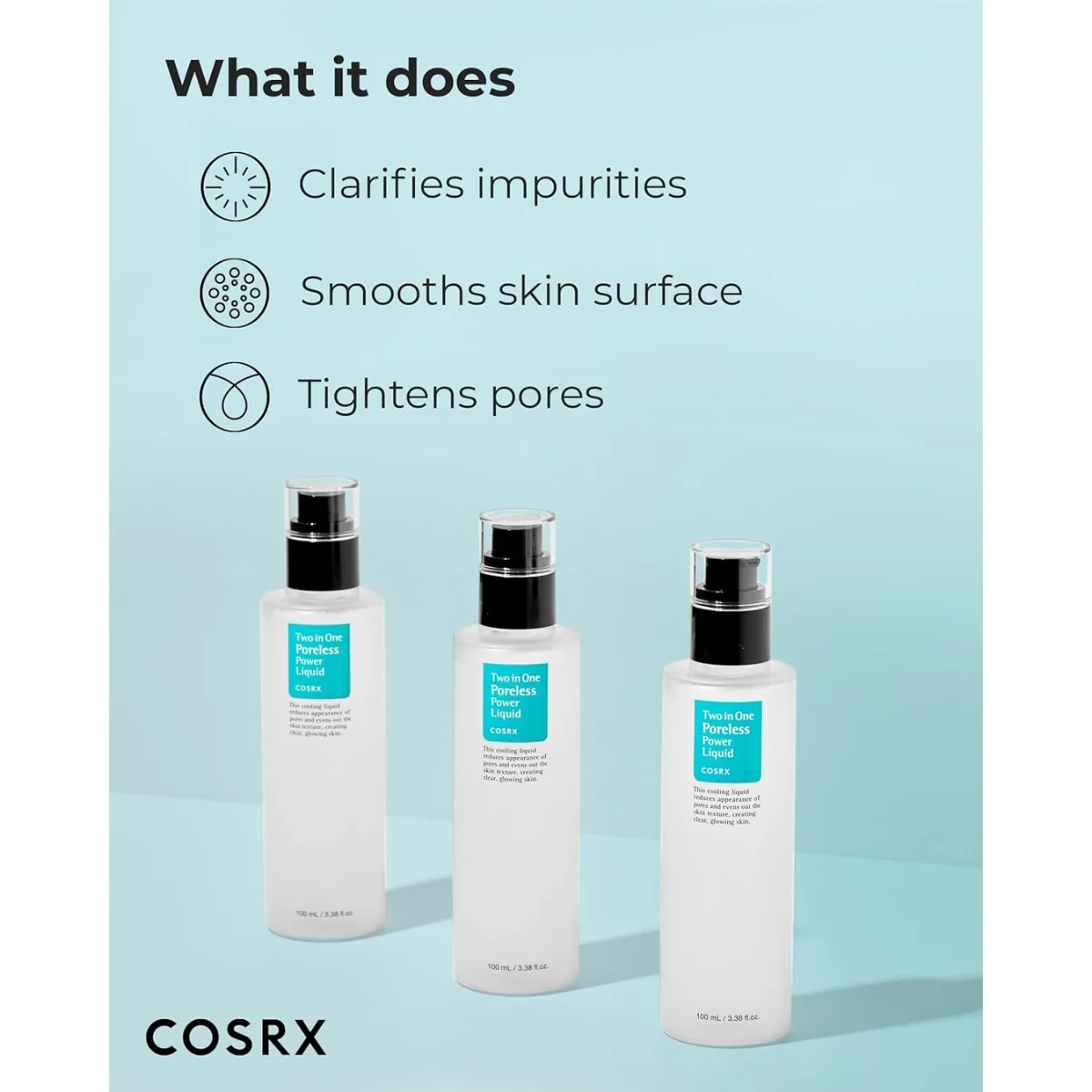 COSRX Two In One Poreless Power Liquid 100ml - Image 3